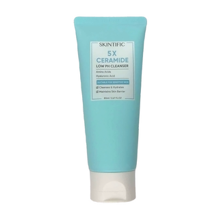 SKINTIFIC 5X 神經醯胺洗面乳, 80ml, 1條