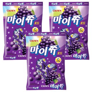 마이쮸 포도, 92g, 3개