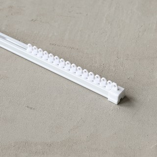 윈도우드레스 커튼레일16자, 화이트