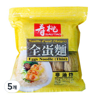 사우타오 몬 홍콩 스타일 에그 누들, 454g, 5개입 오토보이텔레
