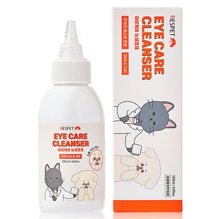리스펫랩 반려동물 아이케어 눈세정제, 120ml, 1개