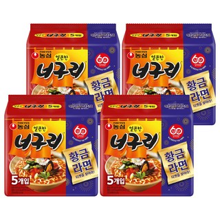 너구리 얼큰한 맛 120g, 20개