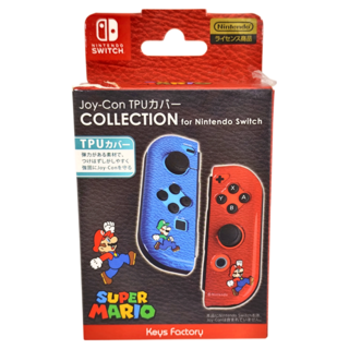 KeysFactory Joycon TPU Type B 瑪利歐款 Nintendo Switch Joy-Con 保護殼, 超級瑪利歐 Type-B, 1組