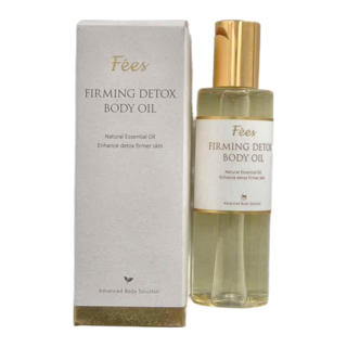 Fees BEAUTE 淨化緊緻護理油, 含8種複方精油, 3種Cosmos Ecocert認證植物油, 118ml, 1瓶
