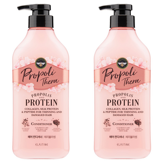 엘라스틴 프로폴리테라 손상모발용 단백질 영양 컨디셔너 체리블라썸향, 2개, 500ml