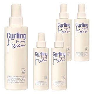 미쟝센 컬링 매트 볼륨 헤어 픽서, 200ml, 5개