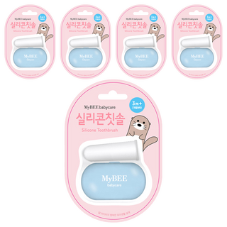 마이비 실리콘 손가락 영유아 구강티슈 + 케이스