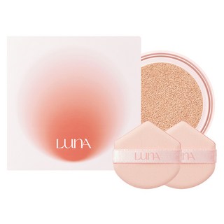 루나 벨벳 플러피 쿠션 파운데이션 본품1p + 리필1p 세트, 1호 바닐라, 1세트