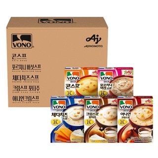 보노 스프 5종 세트 57g 1세트 상품 이미지