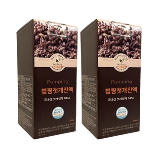 해피테라스 펌핑 헛개진액, 500g, 2개