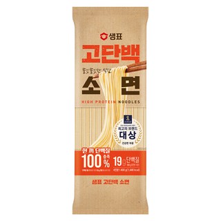 샘표 고단백 소면, 1개, 400g