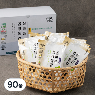 김이가 올바른 조미구이 곱창돌김, 5g, 15개입, 6개