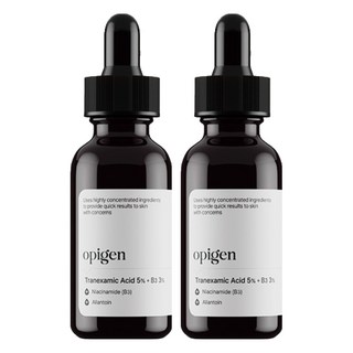 傳明酸 5%&B3 3%護理精華, 2瓶, 30ml
