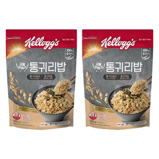 켈로그 통귀리밥, 500g, 2개
