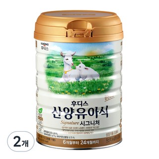 일동후디스 산양유아식 시그니처 분유 4단계, 800g, 2개