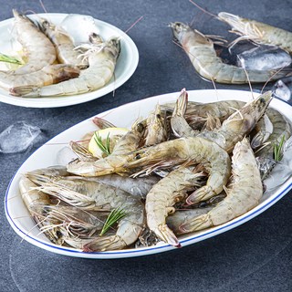 어부심 산지직송 산채로 포장한 신안군수 품질보증 생물새우, 1kg(30~40미), 1박스