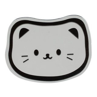 구스페리 동물 미러 스마트톡, 07 까망야옹이, 1개