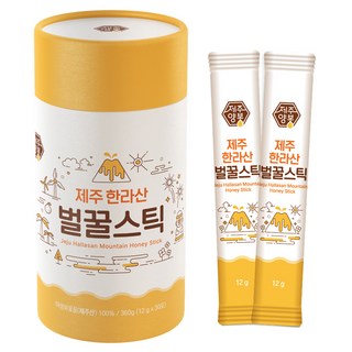 제주 한라산 벌꿀스틱 7호 30p, 360g, 1개