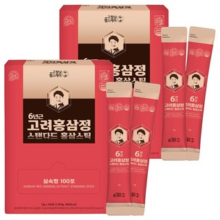 고철남헬스케어 6년근 고려홍삼정 스탠다드 홍삼스틱