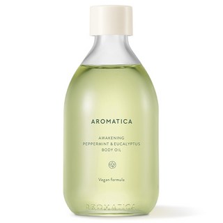 [비건라이프] 아로마티카 어웨이크닝 바디오일 페퍼민트 앤 유칼립투스, 100ml, 1개