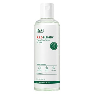 Dr.G 積雪草舒緩化妝水, CICA舒緩爽膚水, ECO CICA & BIOME, 100%純素, 200毫升, 200ml, 1瓶