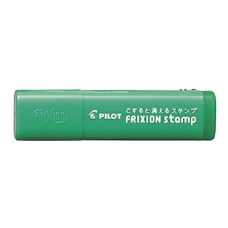 PILOT 百樂 FRIXION 魔擦印章, 可擦式墨水設計,附橡皮擦,方便攜帶,手帳行事曆日記好幫手, 1盒
