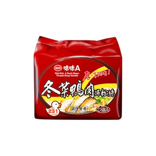 味丹 味味A 冬菜鴨肉湯粉絲, 240g, 1袋