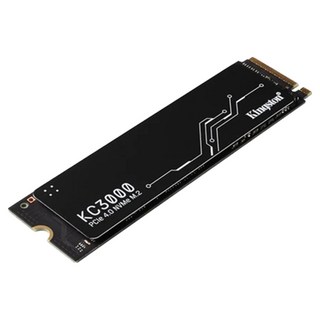Kingston 金士頓 KC3000 PCIe 4.0 NVMe M.2 SSD固態硬碟, 4096GB, 薄型石墨烯鋁合金散熱貼片, 512GB