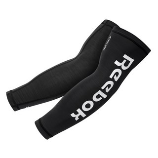 Reebok 溫控修復訓練腿套，Activchill技術，吸濕排汗，彈性出色，冰涼觸感，經典黑, L, 1雙