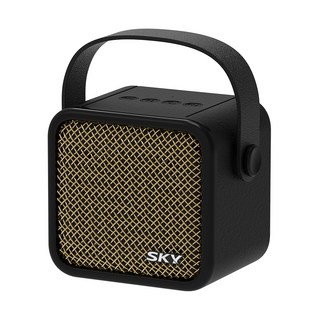 SKY 스카이 붐 A1 5W 5.4 AUX USB TF TWS모드 배터리 내장 휴대용 블루투스 스피커, IM-A1, BLACK