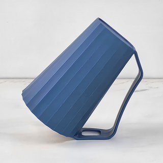 파스텔 칫솔꽂이용 개인 양치컵, 네이비, 1개