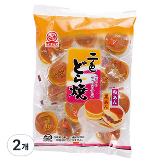 텐케 두가지맛 도라야키, 220g, 2개 대표 이미지 - 일본 과자 추천