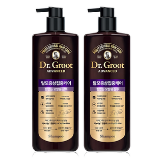 닥터그루트 탈모증상 집중케어 샴푸 힘없는 모발용, 700ml, 2개