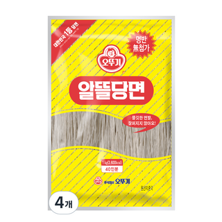 오뚜기 알뜰당면, 1kg, 4개 오뚜기당면14kg