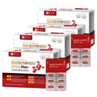 종근당 철분 엽산 비타민D 플러스