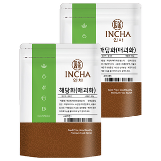 인차 해당화 매괴화 장미과 꽃차, 80g, 1개입, 2개