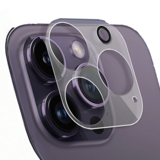 Timo 一片式全包覆3D立體透明鏡頭貼 iPhone系列, iPhone 14 Pro, 1個