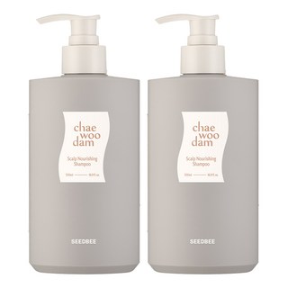 씨드비 채우담 두피 영양 샴푸, 500ml, 2개