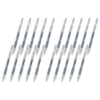파이롯트 쥬스 젤잉크펜 0.38mm, 그레이, 20개