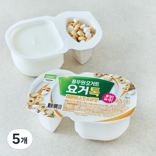 풀무원 요거톡 레몬비스킷 & 머랭, 126g, 5개, 2개입