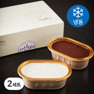 아티제 미니 티라미수 2종 세트 205g (냉동), 2세트