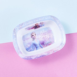 릴팡 겨울왕국2 멜라민 사각 시리얼볼, 1개, 혼합 색상 겨울왕국2스트라이트프로젝터