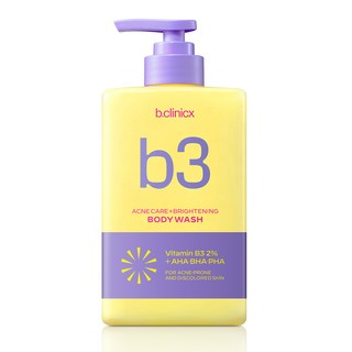비클리닉스 아크네 클리어 등드름 바디워시, 1개, 500ml