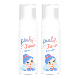 핑크공주 핑키 키즈 버블 이너 클렌저 산뜻한 향, 150ml, 2개