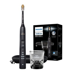 필립스 다이아몬드클린 9000 전동칫솔, HX9914/75, 블랙, 1세트