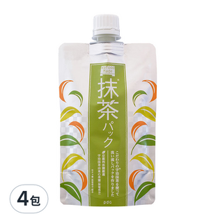 pdc 抹茶面膜, 深層清潔淨化毛孔汙垢, 日本原裝進口, 4包
