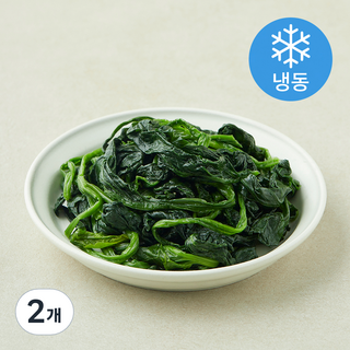 팜조아 국내산 시금치 (냉동), 2개, 200g