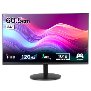크로스오버 FHD 게이밍 무결점 모니터, 60cm, 24VMAN120 FHD DP
