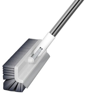 무식이네 청소박사 화장실 틈새 욕실 바닥 청소솔 밀대, 화이트, 1개