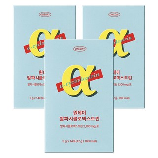 데이즈온 원데이 알파시클로덱스트린 14p, 42g, 3개